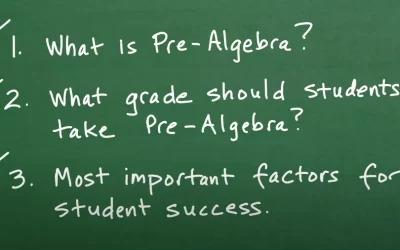 Homeschooling Pre-Algebra: What Every Parent Needs to Know